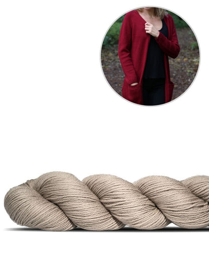 Matilda Kruse, Be Mine Cardigan, Farbe: sand