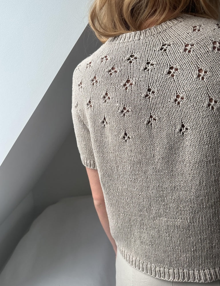 LeKnit Clover Tee mit Line von Sandnes Garn 3