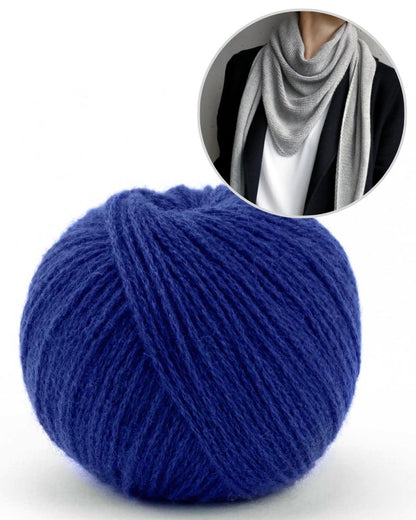 Garnpaket Easypeasy mit Bio Cashmere in indigo