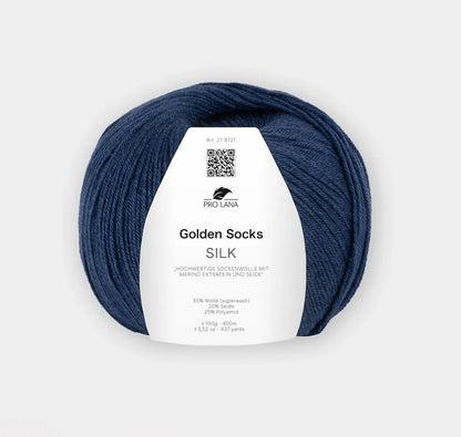 Golden Socks Silk | luxuriös mit Seide