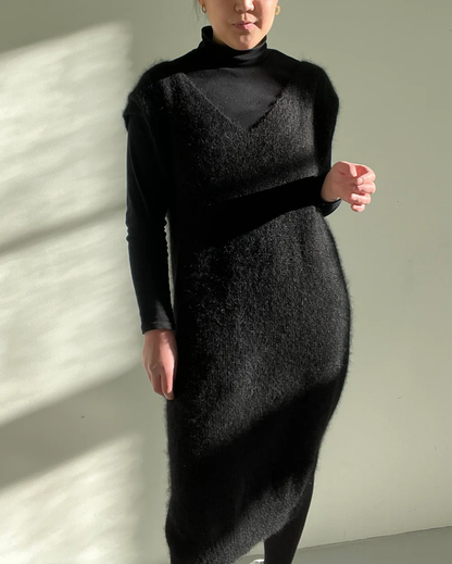 Novemberknits Komorebi Dress aus Sunday und Tynn Silk Mohair von Sandnes Garn 7