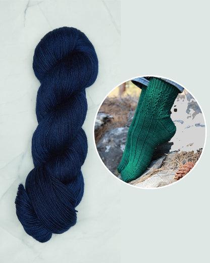 Karjala Socks Garnpaket mit Terra dheli blue