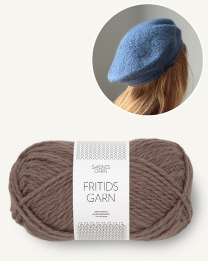 My Favorite Things Knitwear, Beret No. 3 aus Fritidsgarn eichenlaub