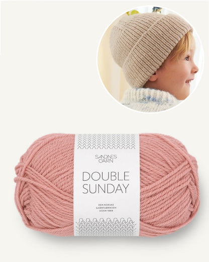 Garnpaket Must have Beanie Double Sunday in pfirsich