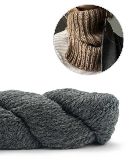 My Favourite Things Knitwear Nellie Neck mittelgrau