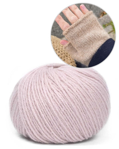 Garnpaket Penny Gloves von PetiteKnit in rosenquarz