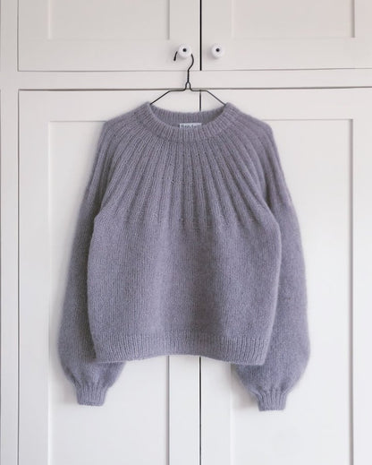 PetiteKnit Sunday Sweater Mohair Edition hell 2