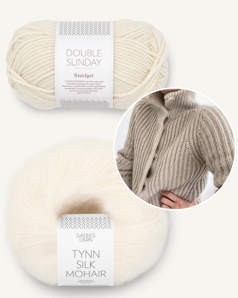 cozyknits. PowderJacket whipped cream