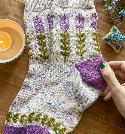 Topp, Einzigartige Motivsocken stricken, Modell  5