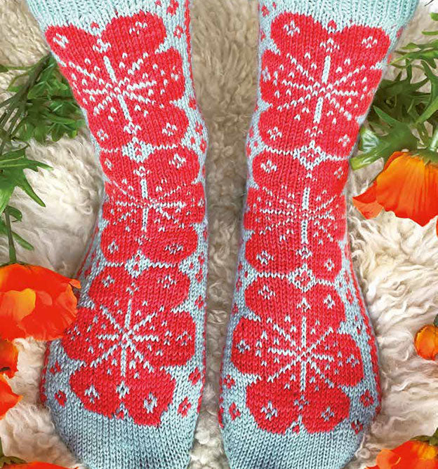 Topp, Einzigartige Motivsocken stricken, Modell  6