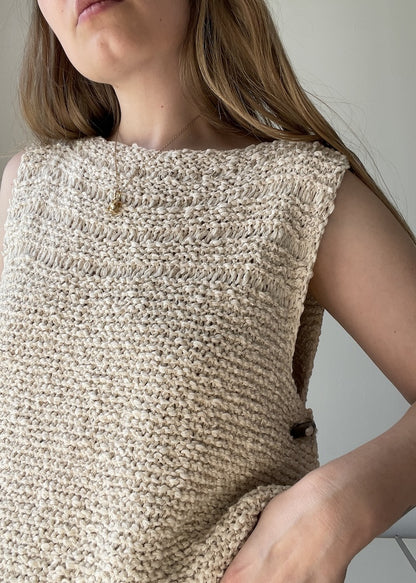 Sephia Top von Aegyoknit mit Tykk Line von Sandnes Garn 2