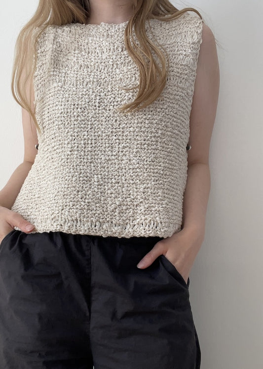 Sephia Top von Aegyoknit mit Tykk Line von Sandnes Garn 1