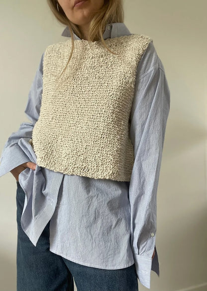 Sephia Top von Aegyoknit mit Tykk Line von Sandnes Garn 6