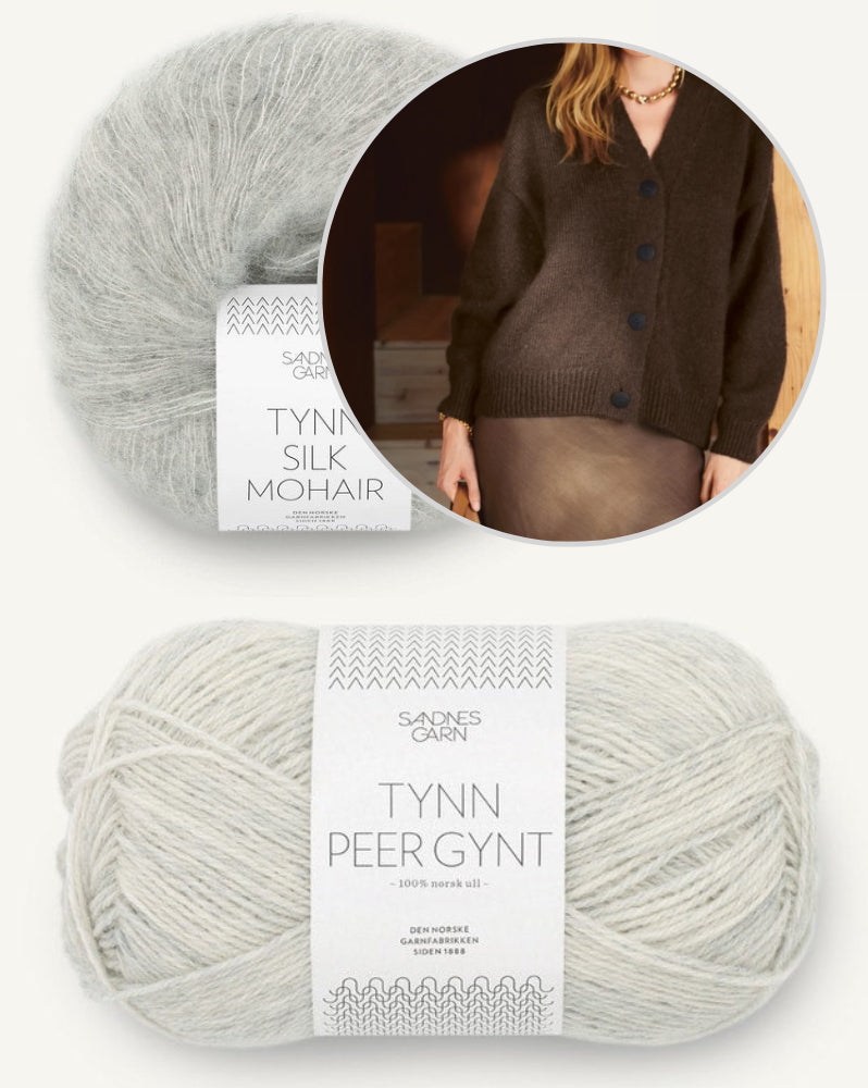 Agnes Cardigan aus der Kollektiuon 2409 DIY mit Tynn Peer Gynt und Tynn Silk Mohair 6