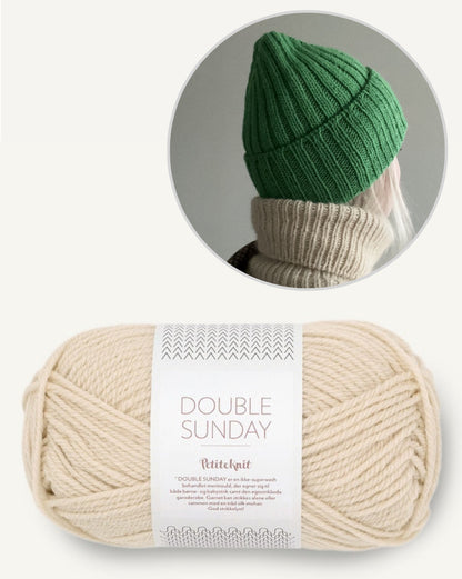 Alaska Hat von Seondknit mit Double Sunday von PetiteKnit 11