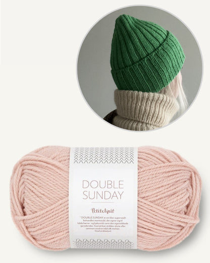 Alaska Hat von Seondknit mit Double Sunday von PetiteKnit 12