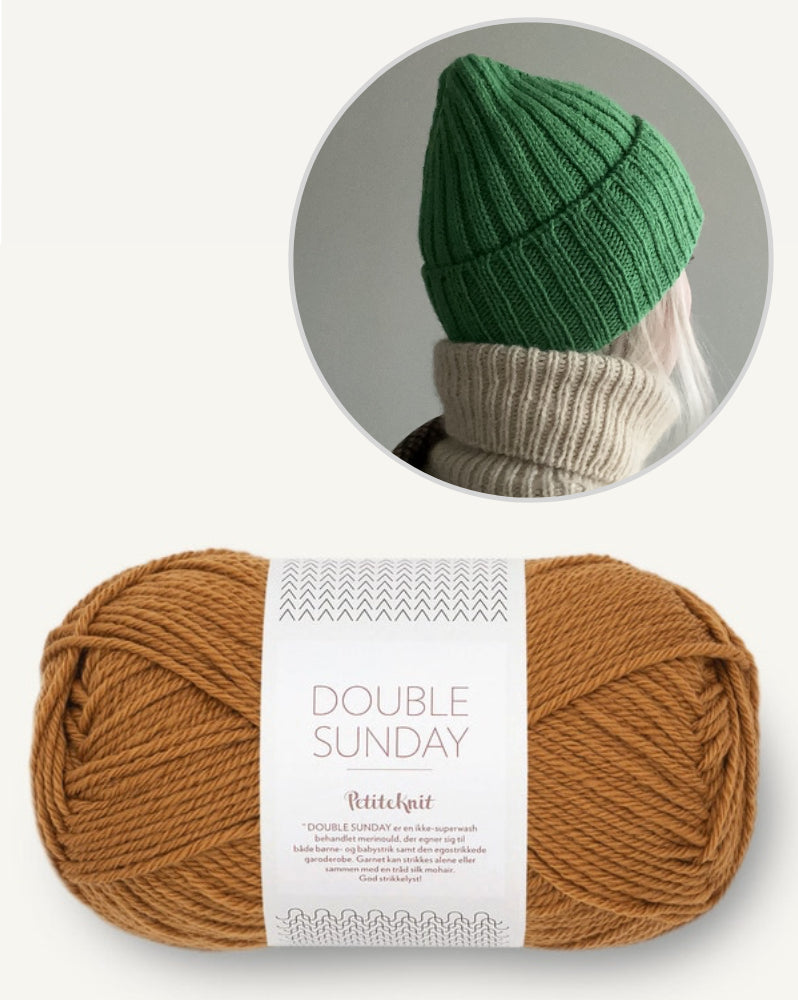 Alaska Hat von Seondknit mit Double Sunday von PetiteKnit 10