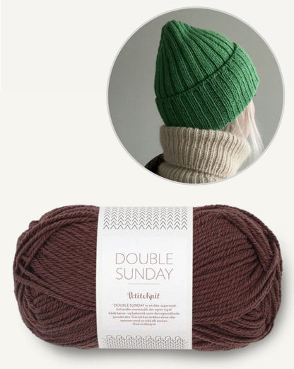 Alaska Hat von Seondknit mit Double Sunday von PetiteKnit 14