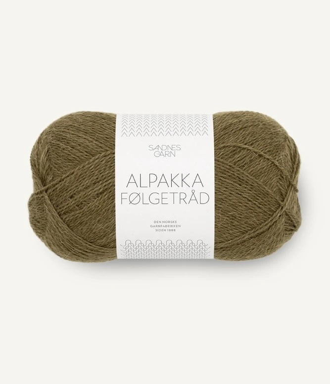 Sandnes, Alpakka Folgetrad, Farbe 9873