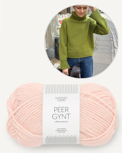 Amy Sweater von PetiteKnit mit Peer Gynt von Sandnes Garn 15