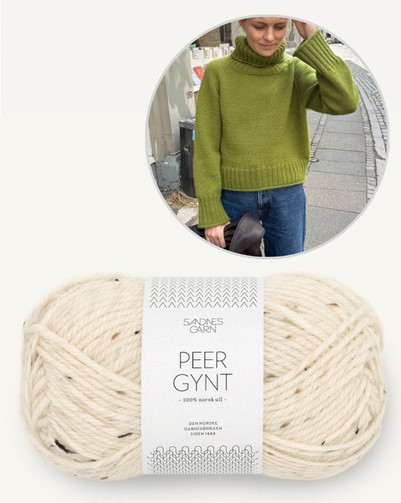 Amy Sweater von PetiteKnit mit Peer Gynt von Sandnes Garn 13