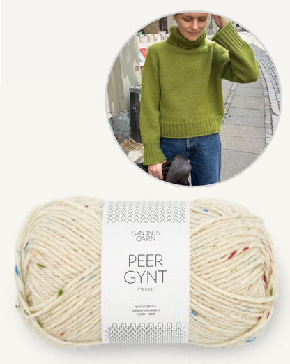 Amy Sweater von PetiteKnit mit Peer Gynt von Sandnes Garn 12