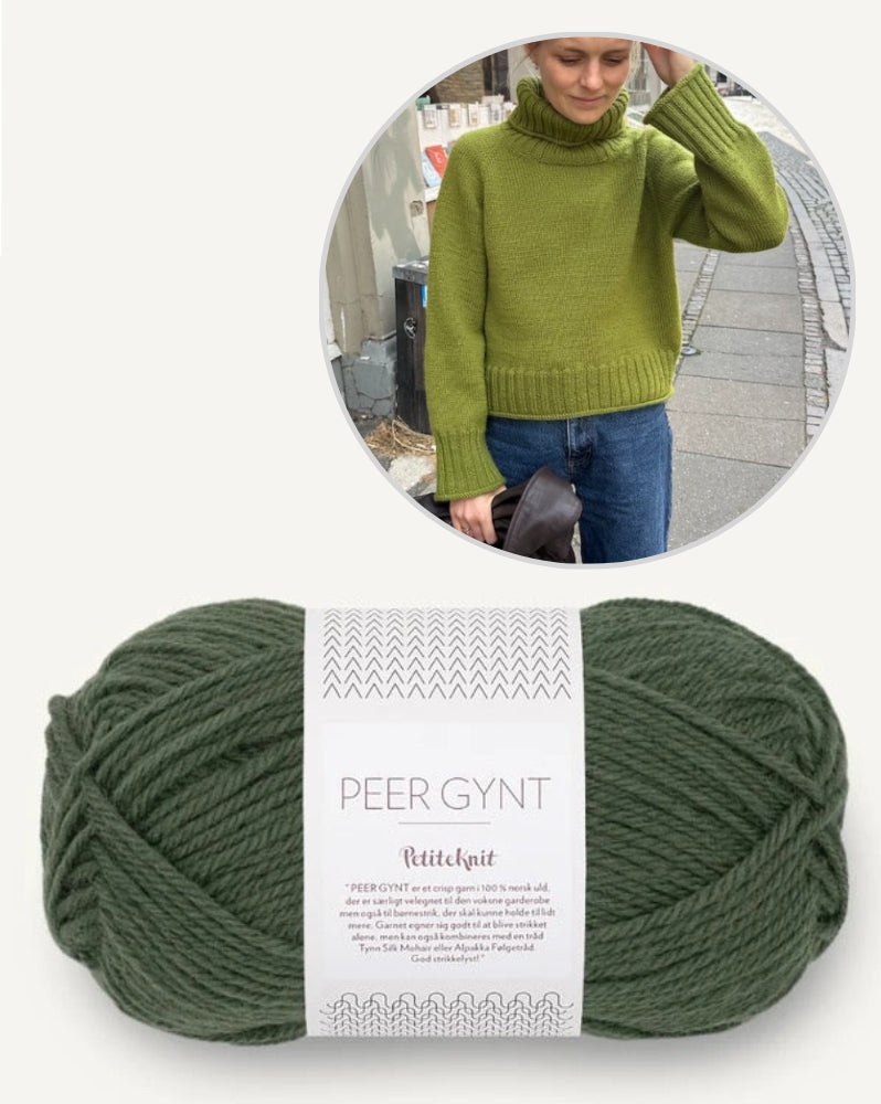 Amy Sweater von PetiteKnit mit Peer Gynt von Sandnes Garn 11