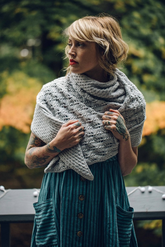 Hoarfrost Sahwl von Andrea Mowry mit Viva von Symfonie Yarn 1