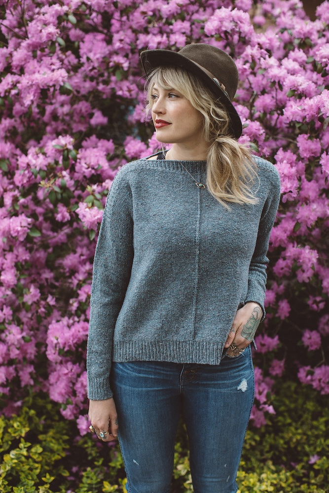 The Weekender Light Sweater von Andrea Mowry mit Shimo von ITO Yarn 3