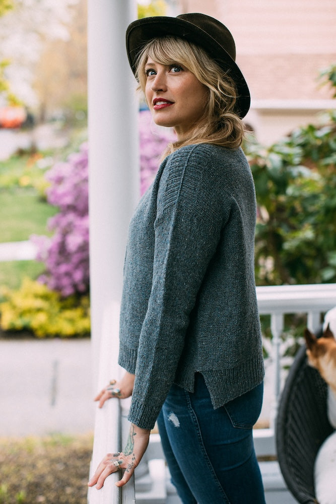 The Weekender Light Sweater von Andrea Mowry mit Shimo von ITO Yarn 5