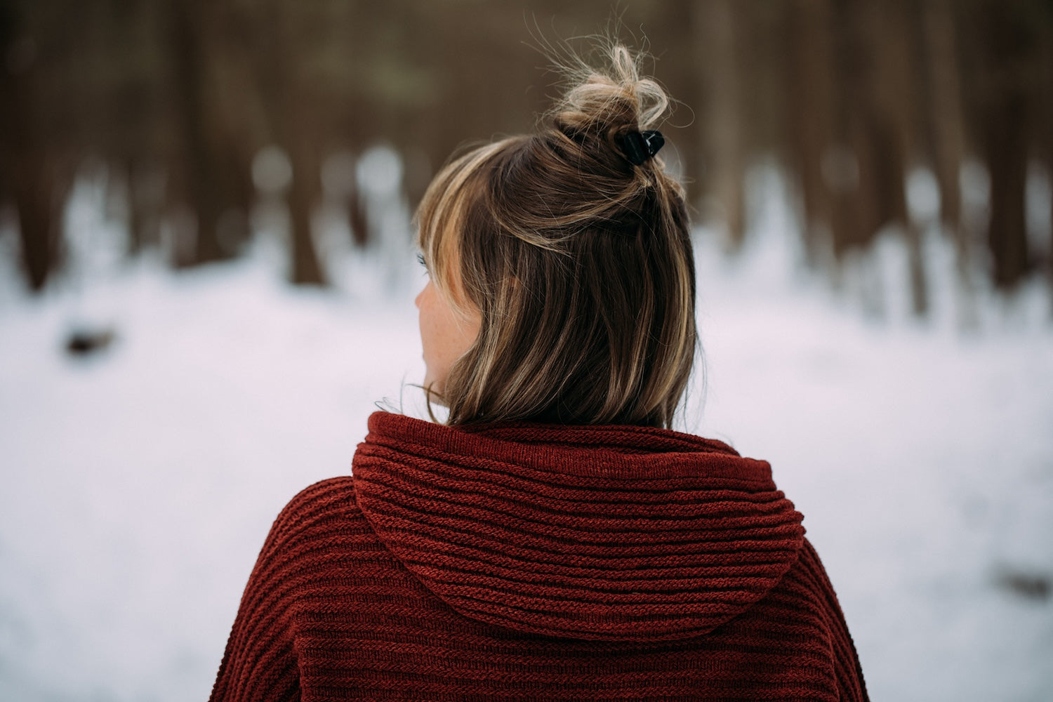 The Traveler Hoodie von Andrea Mowry mit Cheeky Merrino Joy von Rosy Green Wool 2