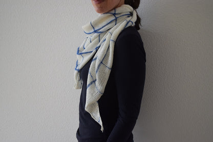 Karoline Tuch von Ani Knits mit Shio, Washi und Sensai von ITO Yarn 5