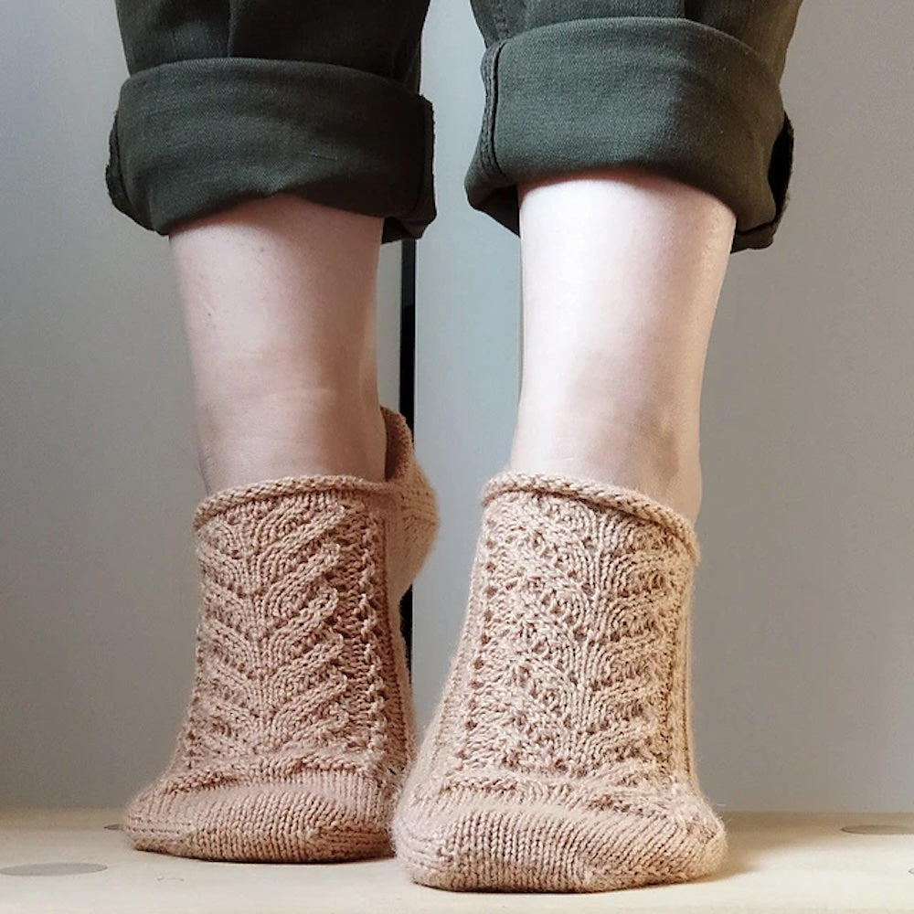 Cozy Weekend Slippers von Anja Heumann mit Terra von Symfonie Yarns 1