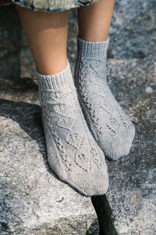 Erika Socks von Anja Heumann mit Pure von Regia Premium 1