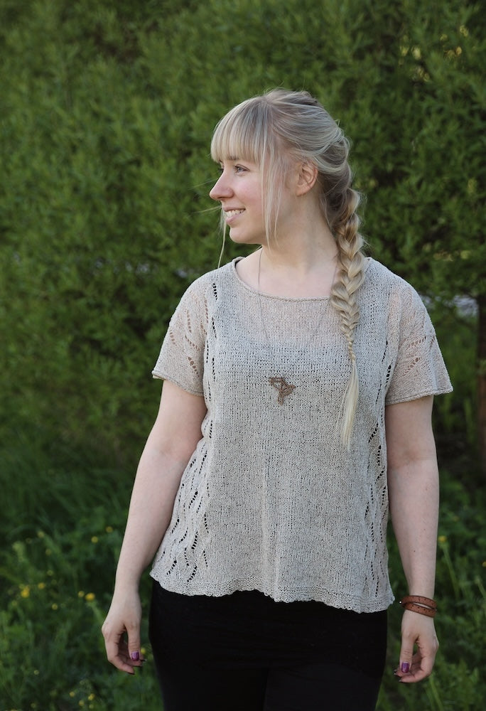 Anna Johanna Teas Shirt mit Kinu von ITO Yarn 1