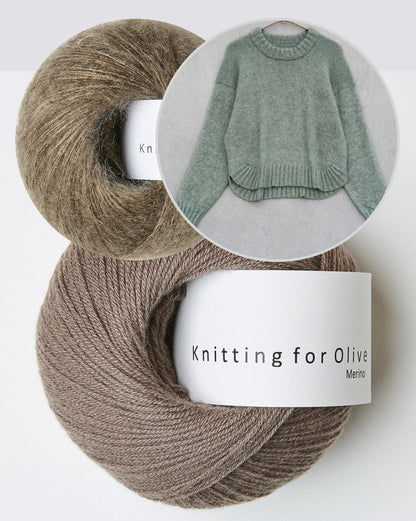 Astrid Sweater von Knitting for Olive mit Merino und Soft Silk Mohair 9