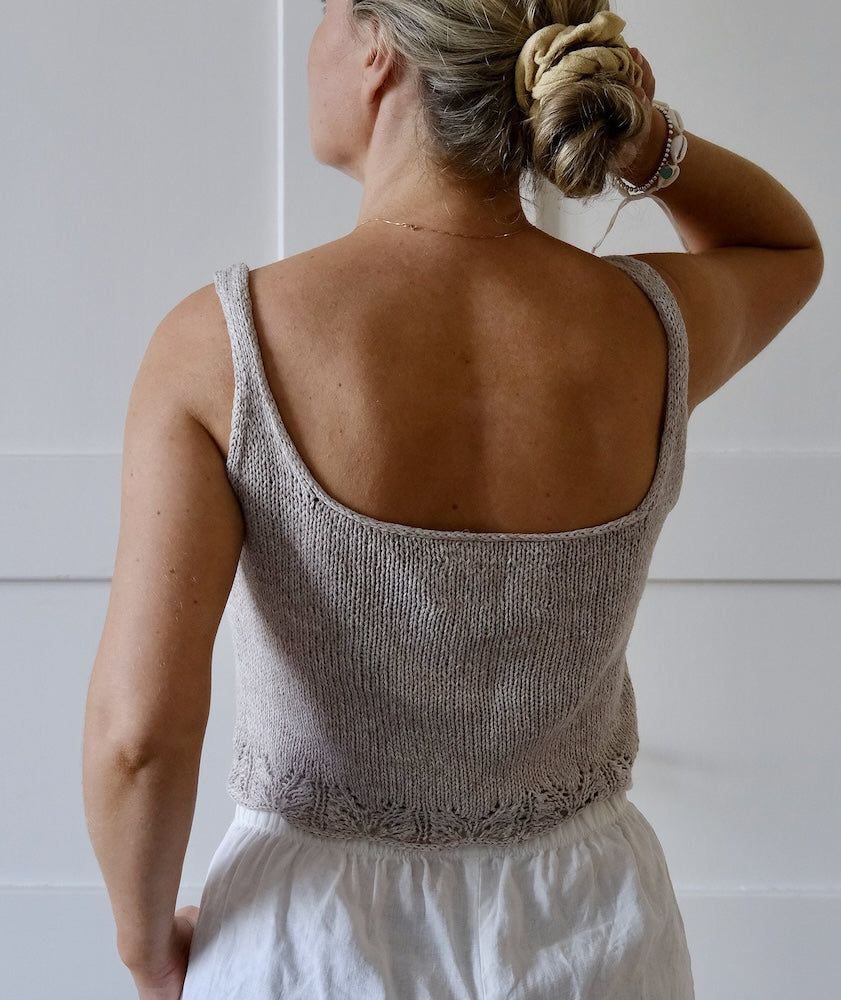 Nostalgia Top von Auguste Knit mit Gratisanleitung aus Line von Sandnes Garn 3