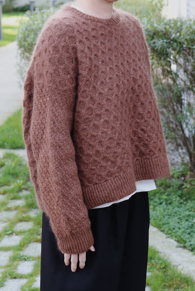 Snow Garden Sweater von Ayako Sato mit Double Sunday von Sandnes Garn 5