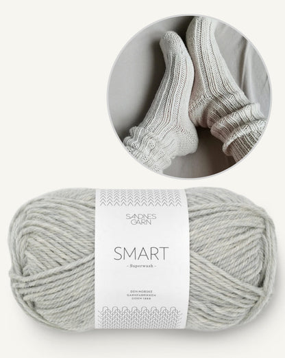 Chaussettes basiques | magnifique avec le fil Smart de Sandnes 