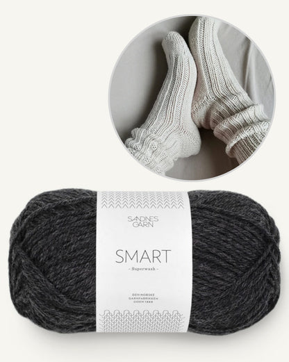 Chaussettes basiques | magnifique avec le fil Smart de Sandnes 