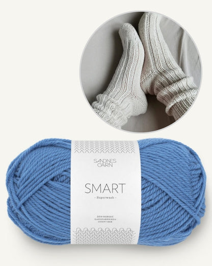 Chaussettes basiques | magnifique avec le fil Smart de Sandnes 