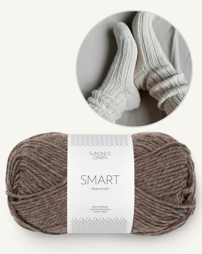 Chaussettes basiques | magnifique avec le fil Smart de Sandnes 