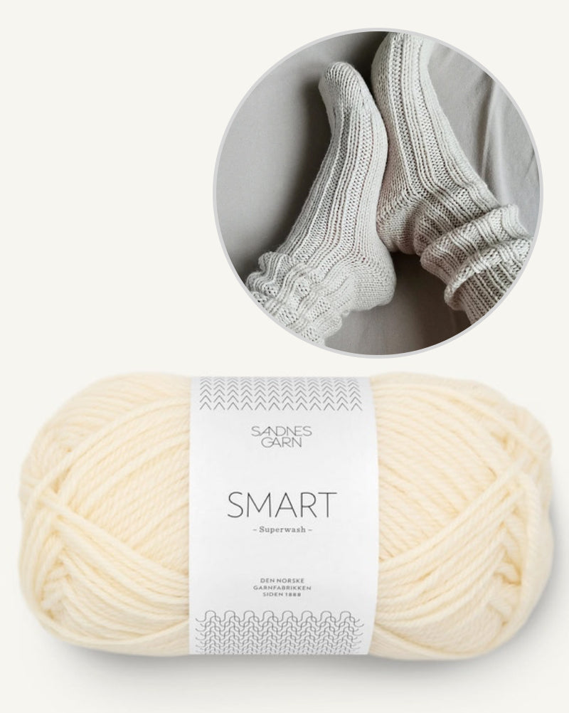 Chaussettes basiques | magnifique avec le fil Smart de Sandnes 