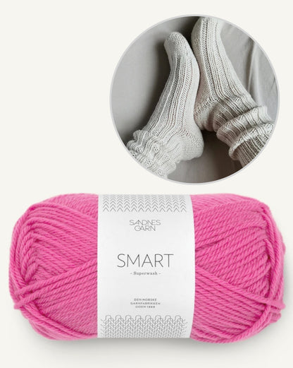 Chaussettes basiques | magnifique avec le fil Smart de Sandnes 