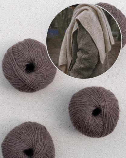 Gregoria Fibers Bei Scarf mit Cahmere 6/28 von Pascuali 11