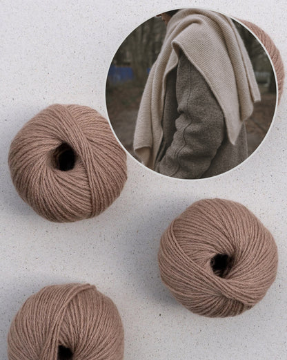 Bei Scarf | luxuriös schlichter Schal-Schmeichler aus Cashmere 6/28 von Pascuali