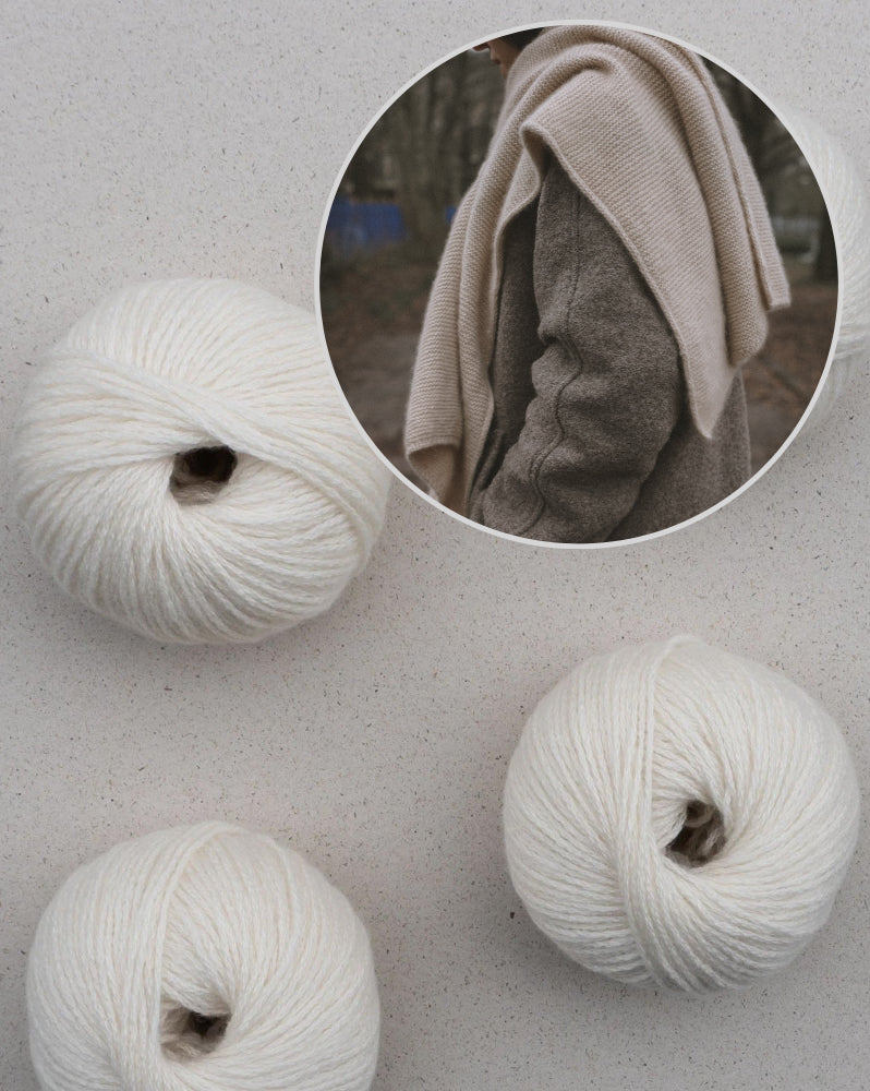 Gregoria Fibers Bei Scarf mit Cahmere 6/28 von Pascuali 13