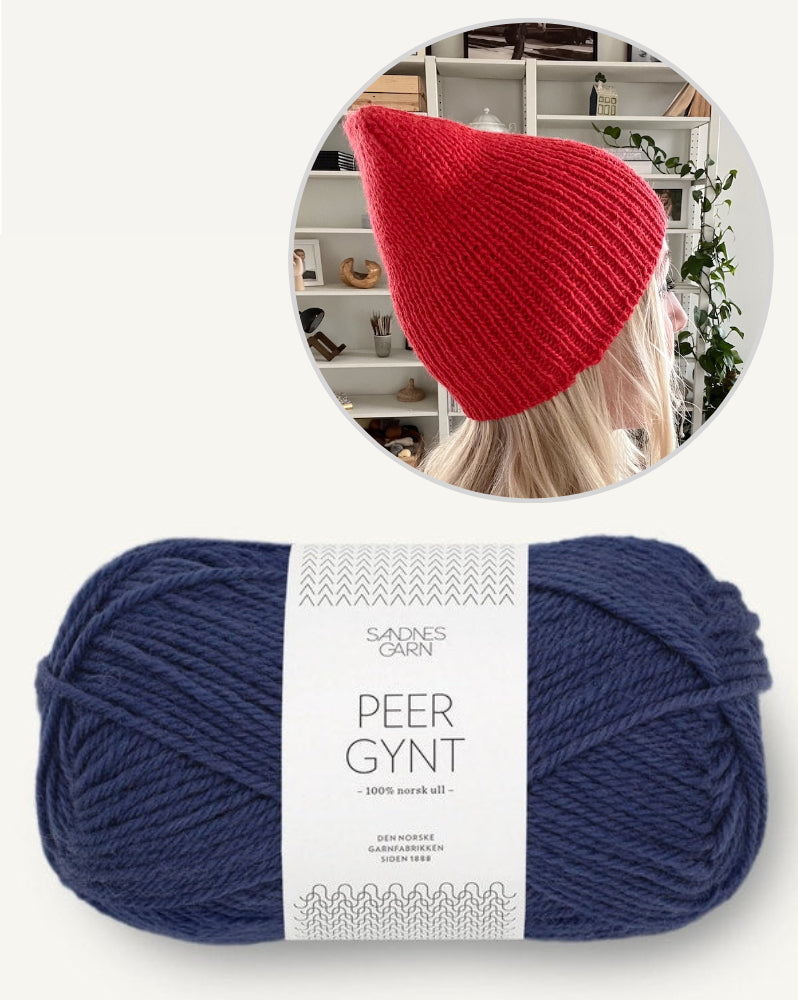 Bernhof Hat von Secondknit mit Peer Gynt von Sandnes Garn 13