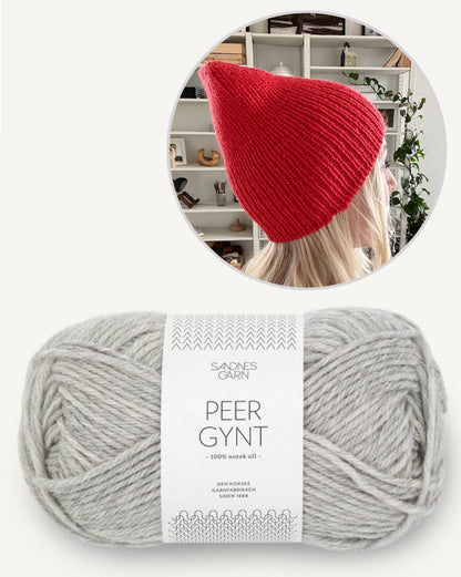 Bernhof Hat von Secondknit mit Peer Gynt von Sandnes Garn 9