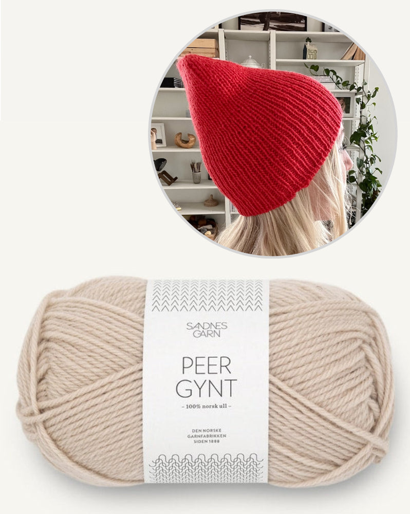 Bernhof Hat von Secondknit mit Peer Gynt von Sandnes Garn 8